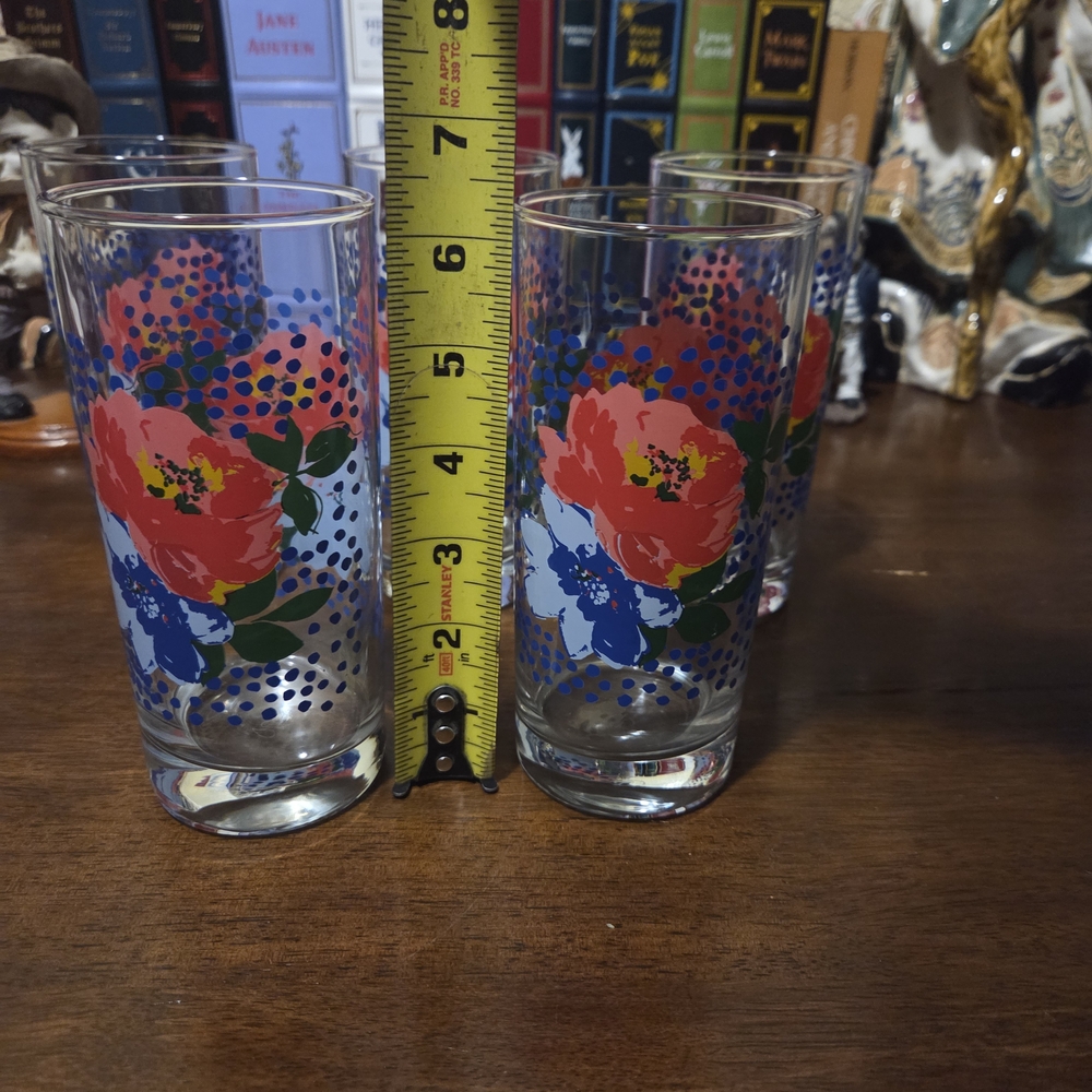 The Pioneer Woman Vibrant Floral Glass Tumblers - Picture 6 of 8